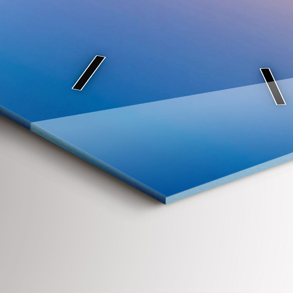 Zegar szklany pionowy Ratusz w Hamburgu