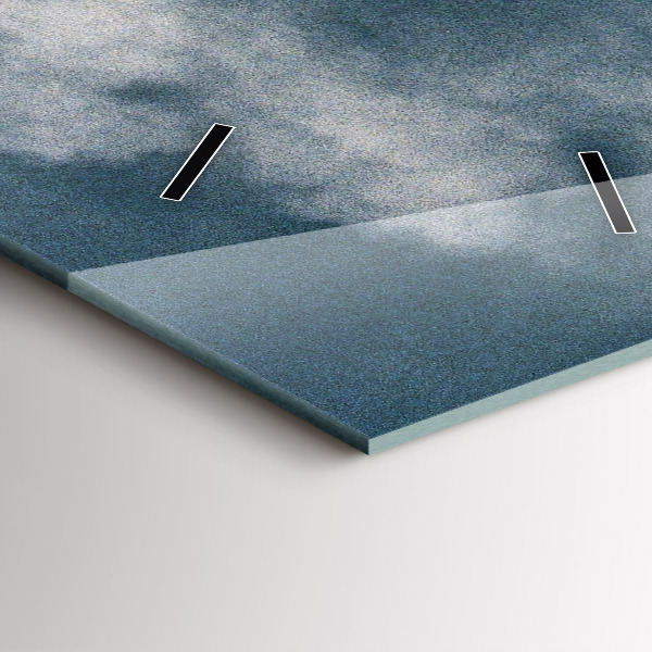 Zegar szklany pionowy Góry Watzmann