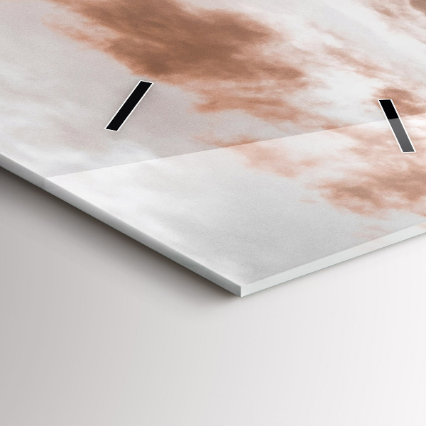 Zegar szklany pionowy Zamek Spiski na Słowacji