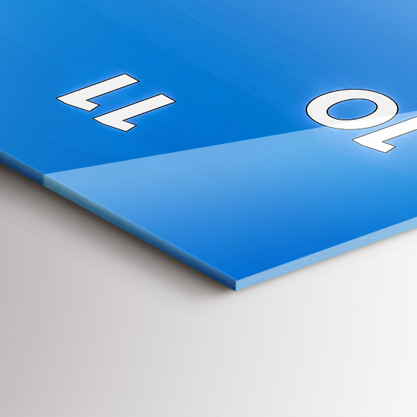 Zegar szklany pionowy Zamek Spiski na Słowacji