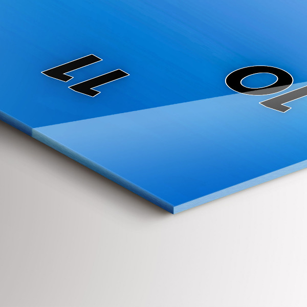 Zegar szklany pionowy Zamek Spiski na Słowacji