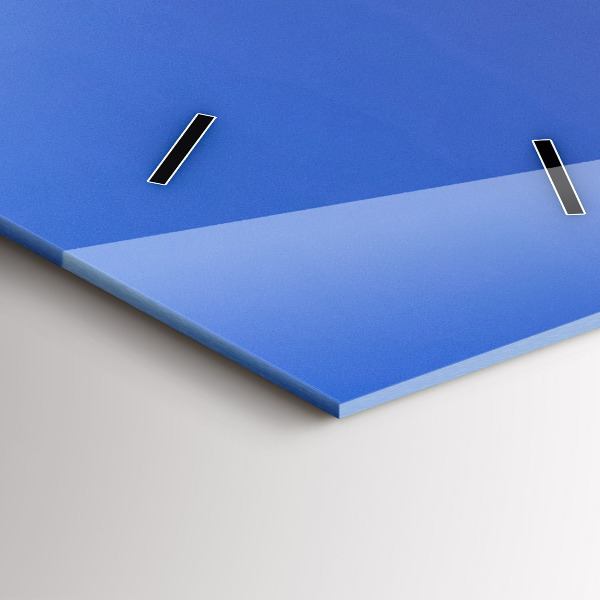 Zegar szklany pionowy Miasto oświetlone nocą