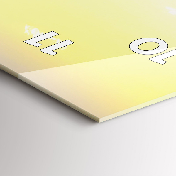 Zegar ścienny pionowy Pustynia w Arizonie