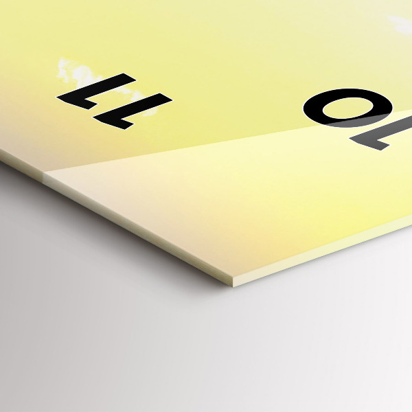 Zegar ścienny pionowy Pustynia w Arizonie