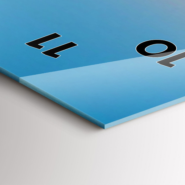 Zegar ścienny pionowy Góry w San Antonio USA