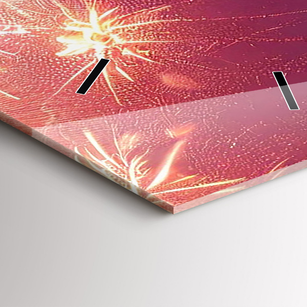 Zegar ścienny pionowy Miasto nocą w Philadelphia