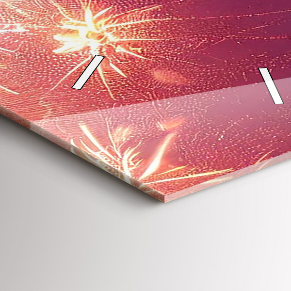 Zegar ścienny pionowy Miasto nocą w Philadelphia