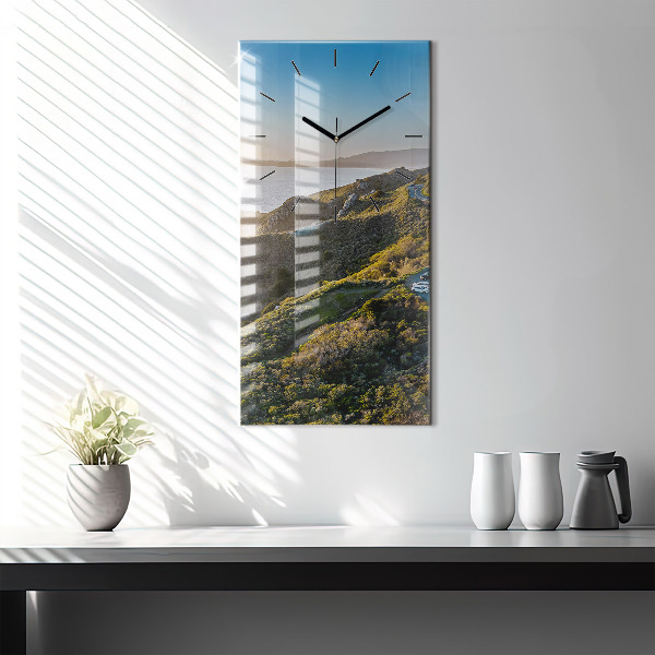 Zegar ścienny pionowy Droga po San Francisco