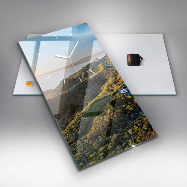 Zegar ścienny pionowy Droga po San Francisco