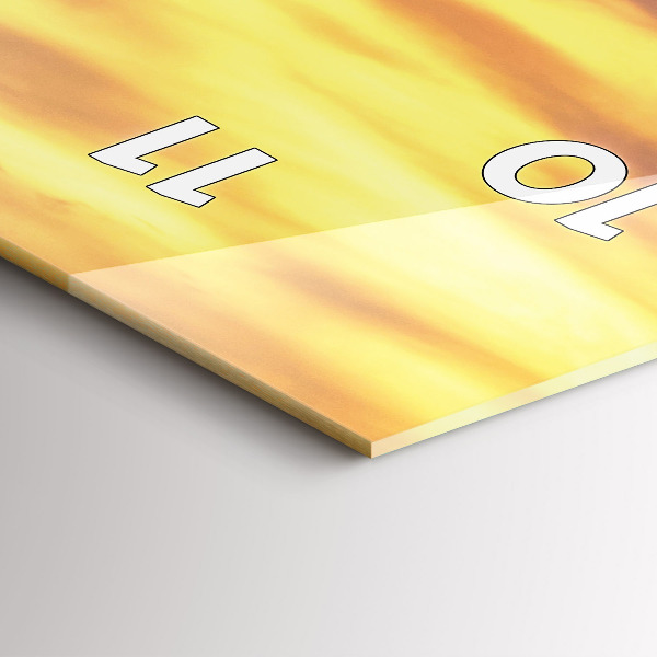 Zegar szklany pionowy Most w San Francisco