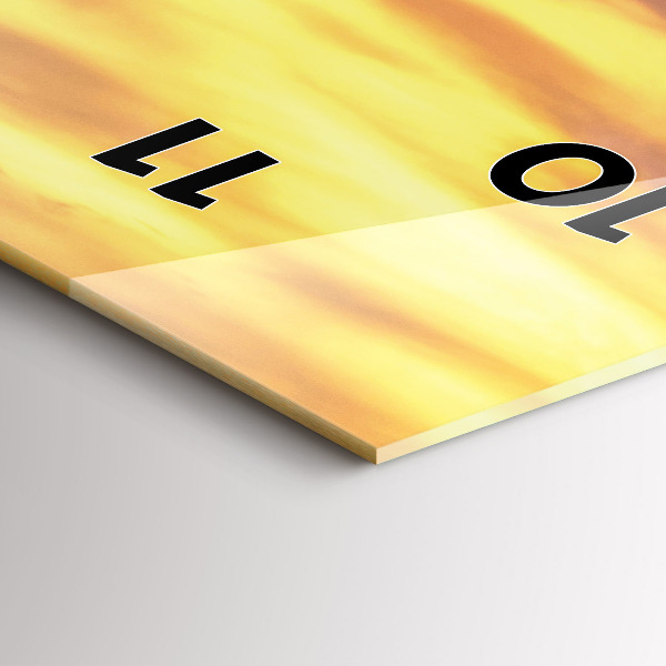 Zegar szklany pionowy Most w San Francisco