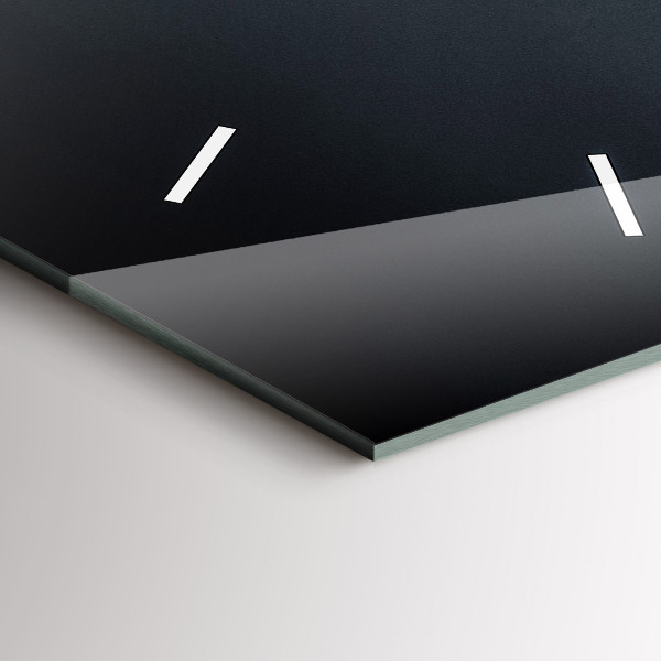 Zegar szklany pionowy Most nocą San Francisco