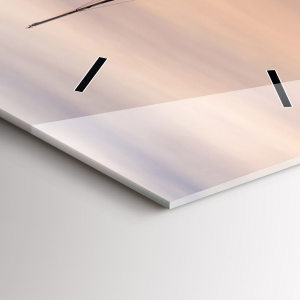 Zegar ścienny pionowy Jezioro Balaton USA