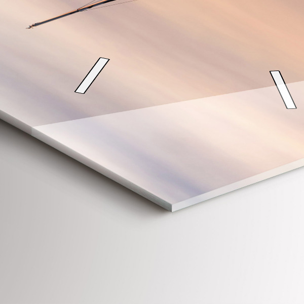 Zegar ścienny pionowy Jezioro Balaton USA