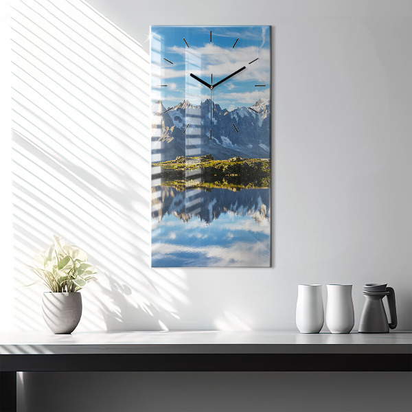 Zegar szklany pionowy Dolina Chamonix, Alpy Francuskie