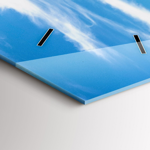 Zegar szklany pionowy Dolina Chamonix, Alpy Francuskie