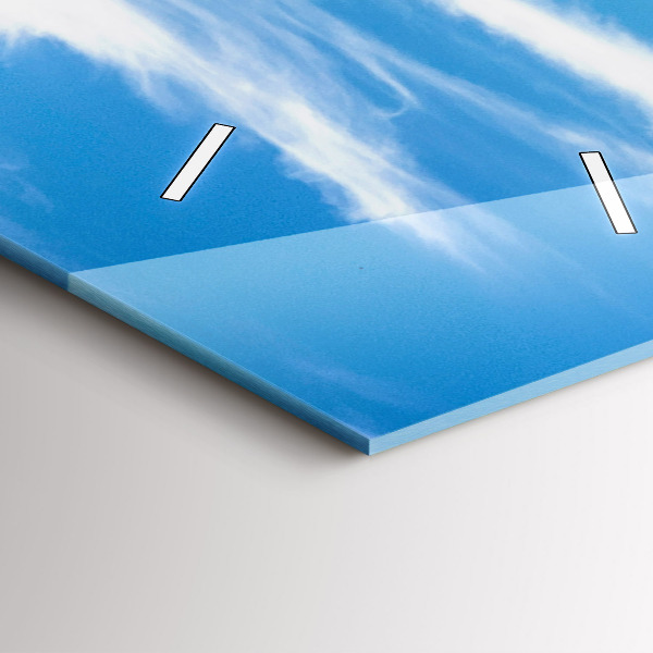 Zegar szklany pionowy Dolina Chamonix, Alpy Francuskie