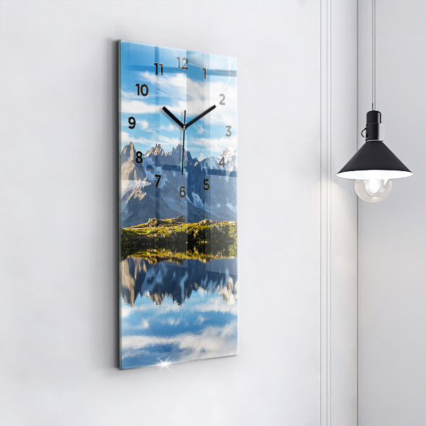 Zegar szklany pionowy Dolina Chamonix, Alpy Francuskie