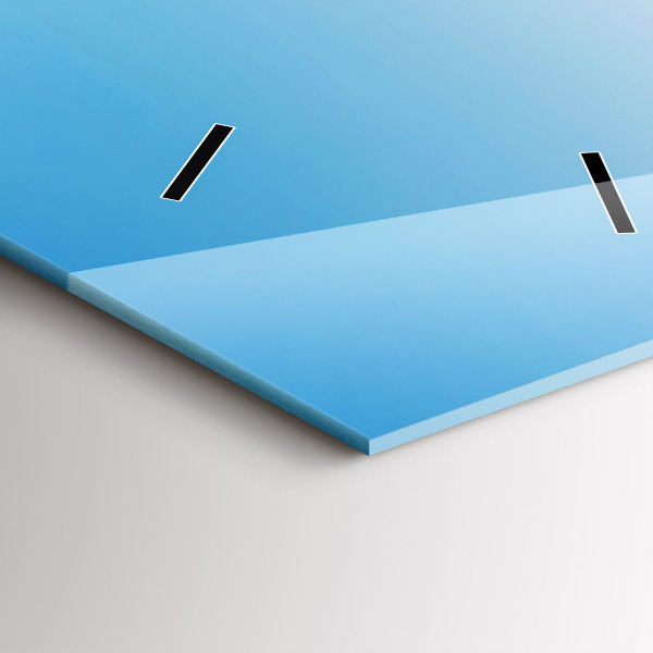 Zegar ścienny pionowy Lodowiec Mont Blanc Chamonix