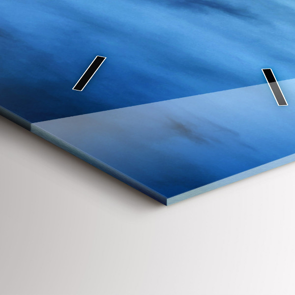 Zegar szklany pionowy Świątynia w Bangkok Tajlandia