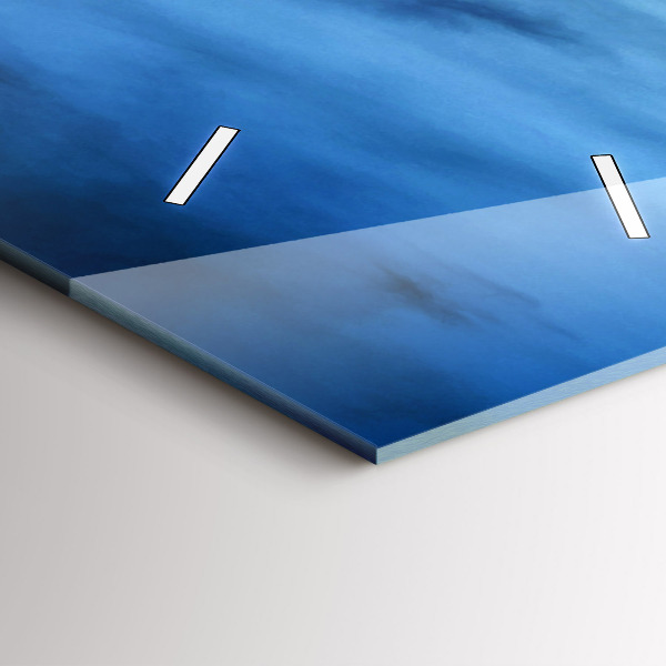 Zegar szklany pionowy Świątynia w Bangkok Tajlandia