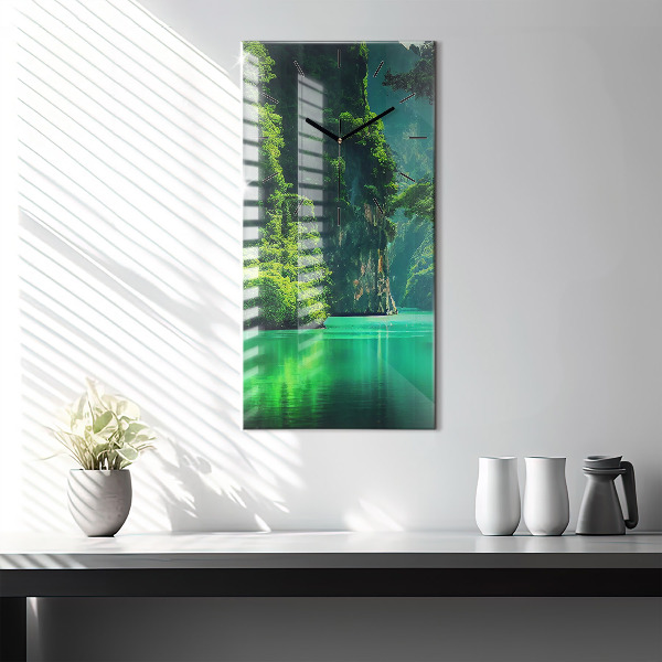 Zegar ścienny pionowy Pejzaż natury Tajlandii