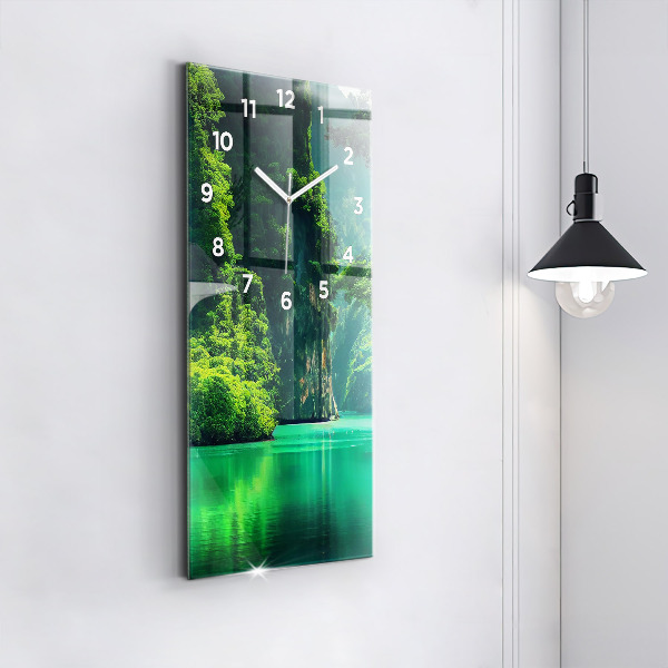Zegar ścienny pionowy Pejzaż natury Tajlandii