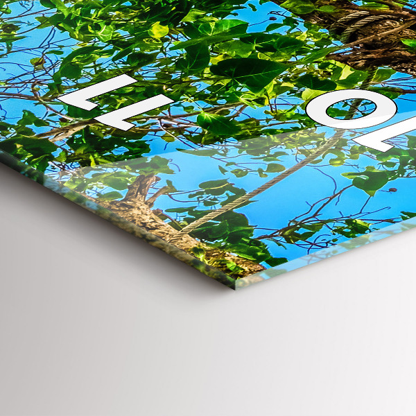 Zegar szklany pionowy Słoneczna wyspa Tajlandia