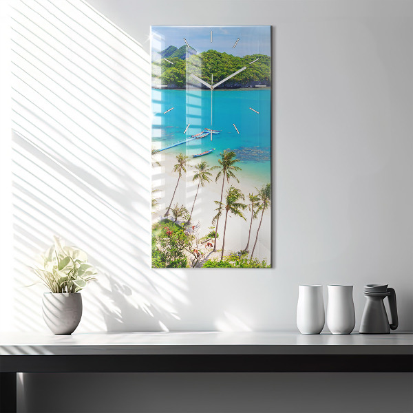 Zegar szklany pionowy Park narodowy Tajlandia