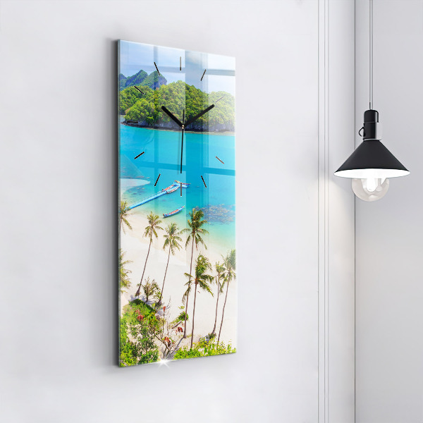 Zegar szklany pionowy Park narodowy Tajlandia