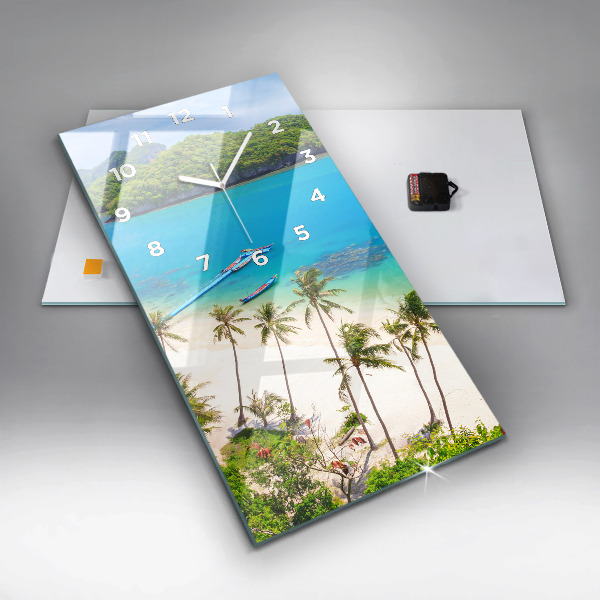 Zegar szklany pionowy Park narodowy Tajlandia