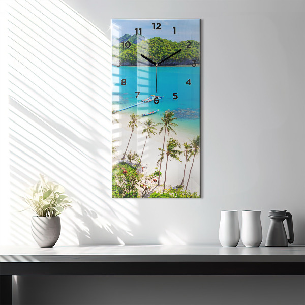 Zegar szklany pionowy Park narodowy Tajlandia