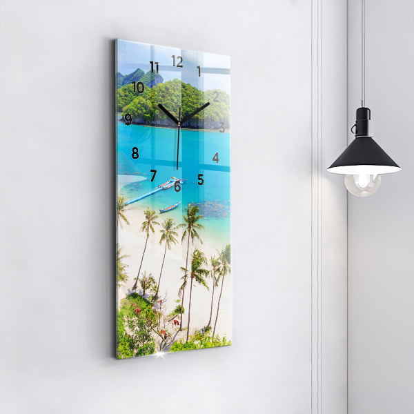 Zegar szklany pionowy Park narodowy Tajlandia