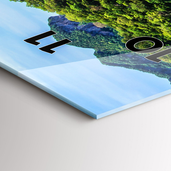 Zegar szklany pionowy Park narodowy Tajlandia