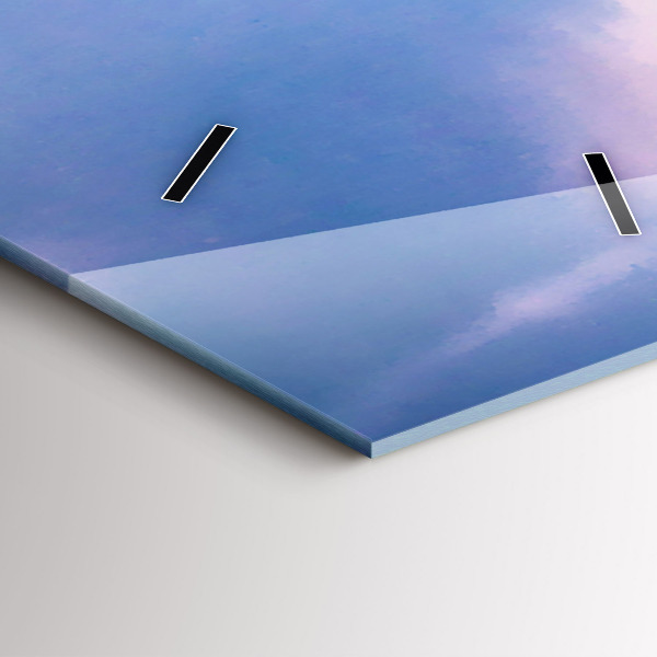 Zegar szklany pionowy Gejzer na wyspie Islandia