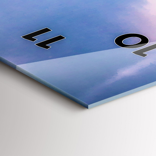 Zegar szklany pionowy Gejzer na wyspie Islandia