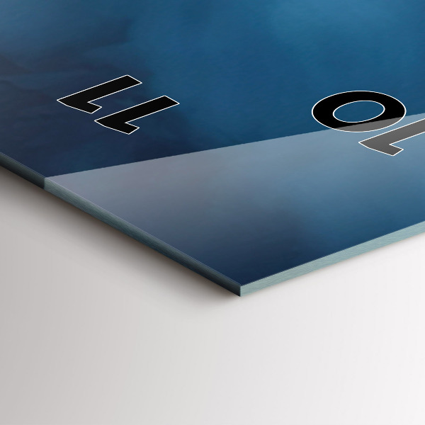 Zegar ścienny pionowy Namiot w górach Islandii