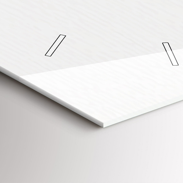 Zegar szklany pionowy Rysunkowe miasteczko