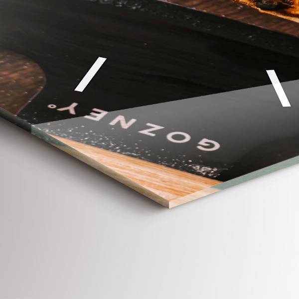 Zegar ścienny pionowy Włoska pizza