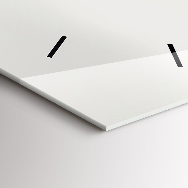 Zegar ścienny pionowy Las Krajobraz