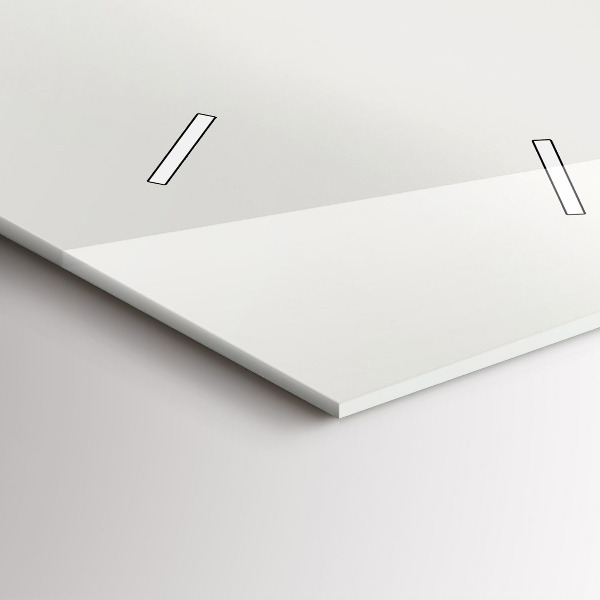 Zegar ścienny pionowy Las Krajobraz