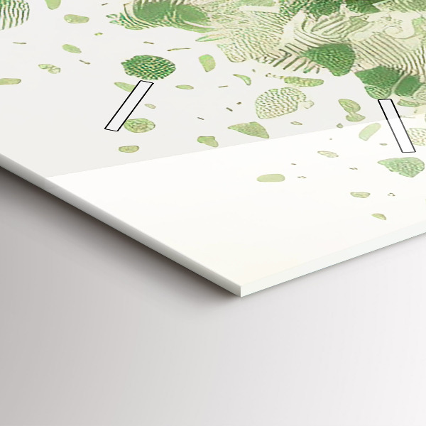 Zegar ścienny pionowy Duże drzewo natura