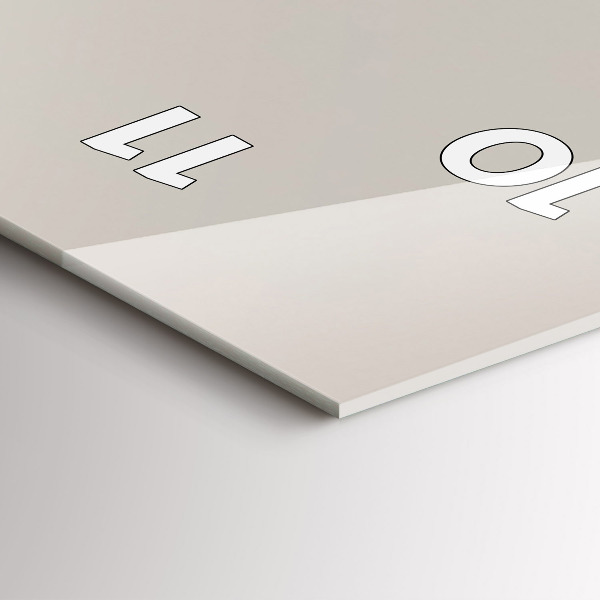 Zegar ścienny pionowy Abstrakcja złote góry