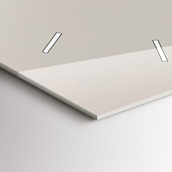 Zegar ścienny pionowy Abstrakcja złote góry