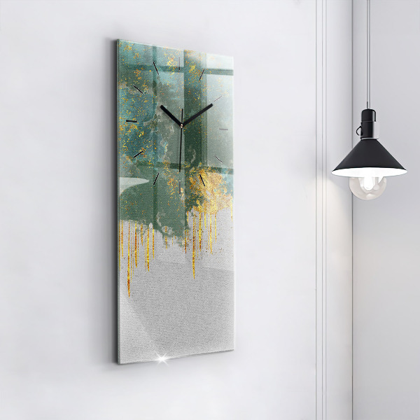 Zegar ścienny pionowy Dekoracyjny wzór