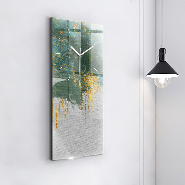 Zegar ścienny pionowy Dekoracyjny wzór