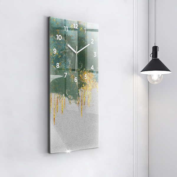 Zegar ścienny pionowy Dekoracyjny wzór