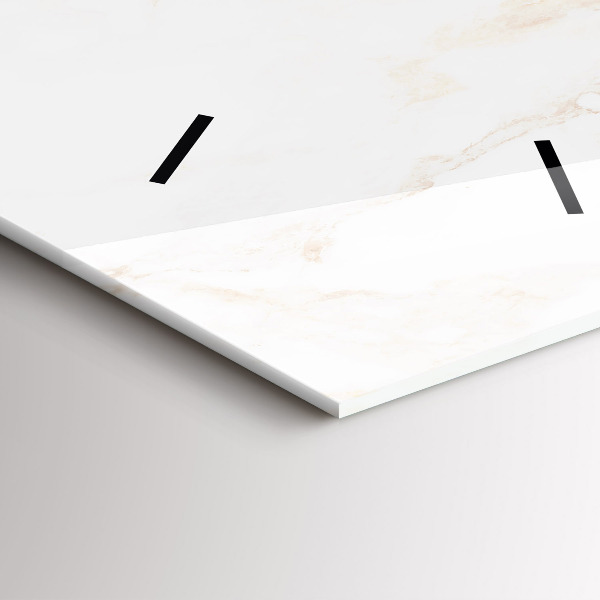 Zegar ścienny pionowy Elegancki marmur