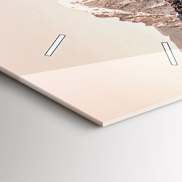 Zegar szklany pionowy Wieloryb woda