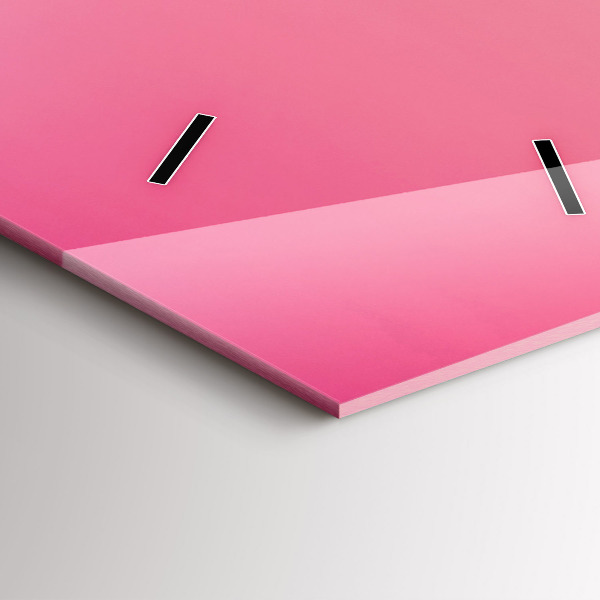 Zegar szklany pionowy Gradient nieba i góry